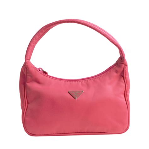 prada mini hobo bag pink|prada hobo bag leather.